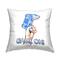 Stupell Industries Game On Typography Gleaming Gaming Controller Throw Pillow, 18" x 18"